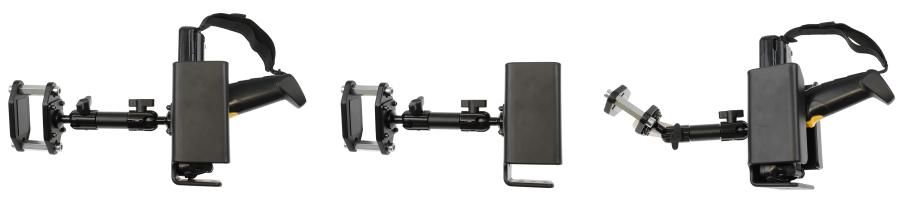 Brodit holder universal for scanners with pistol grip