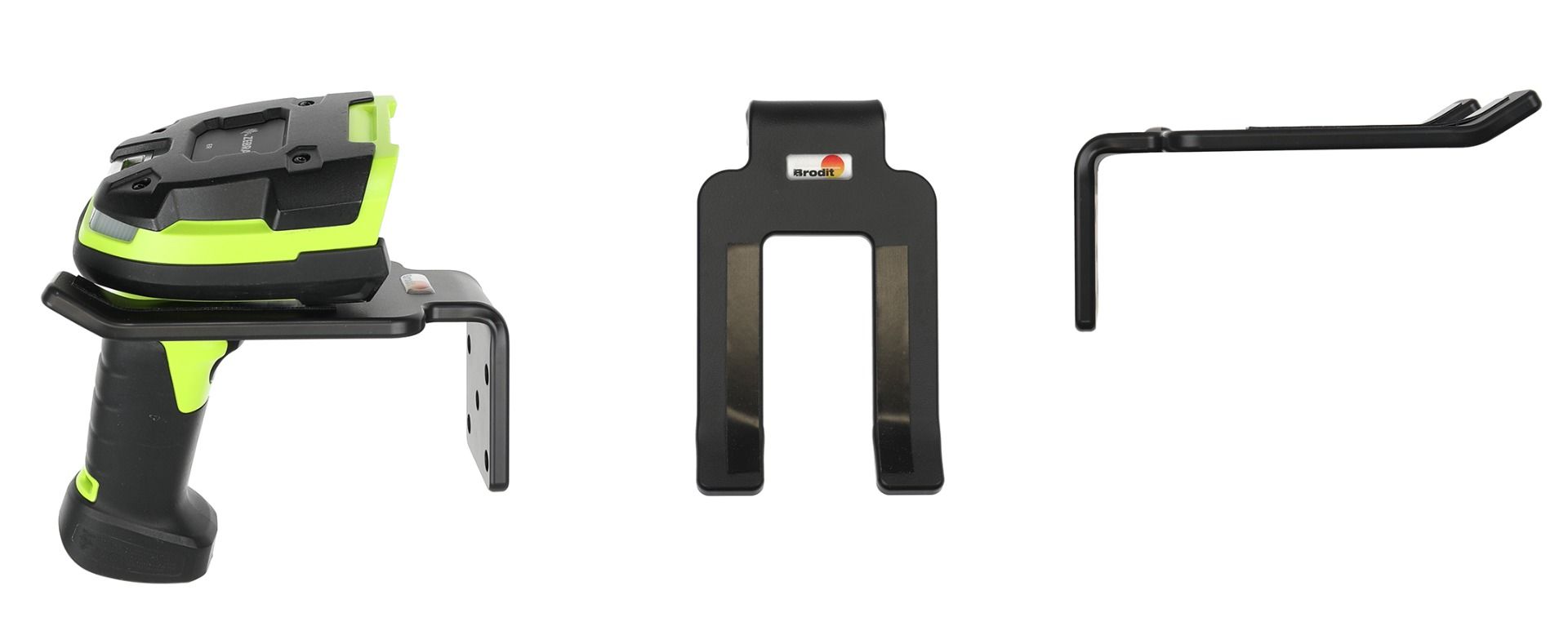 Brodit holder universal for scanners with pistol grip