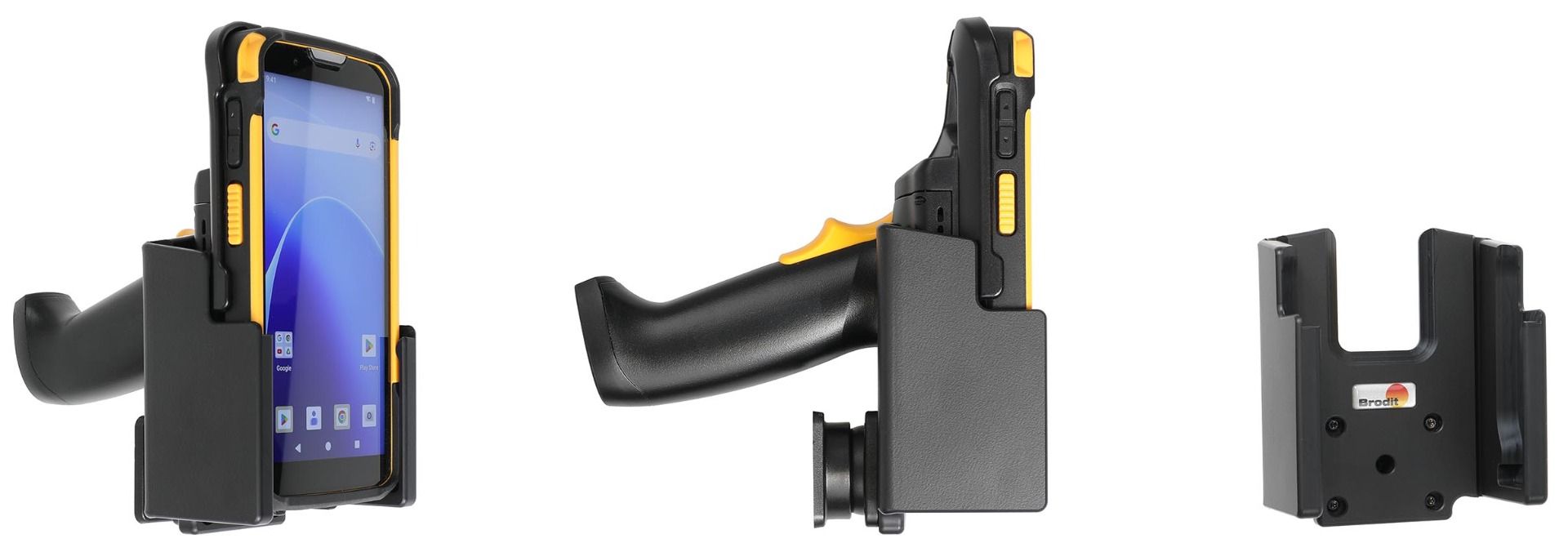 Brodit holder CipherLab RS38 boot/with pistol grip