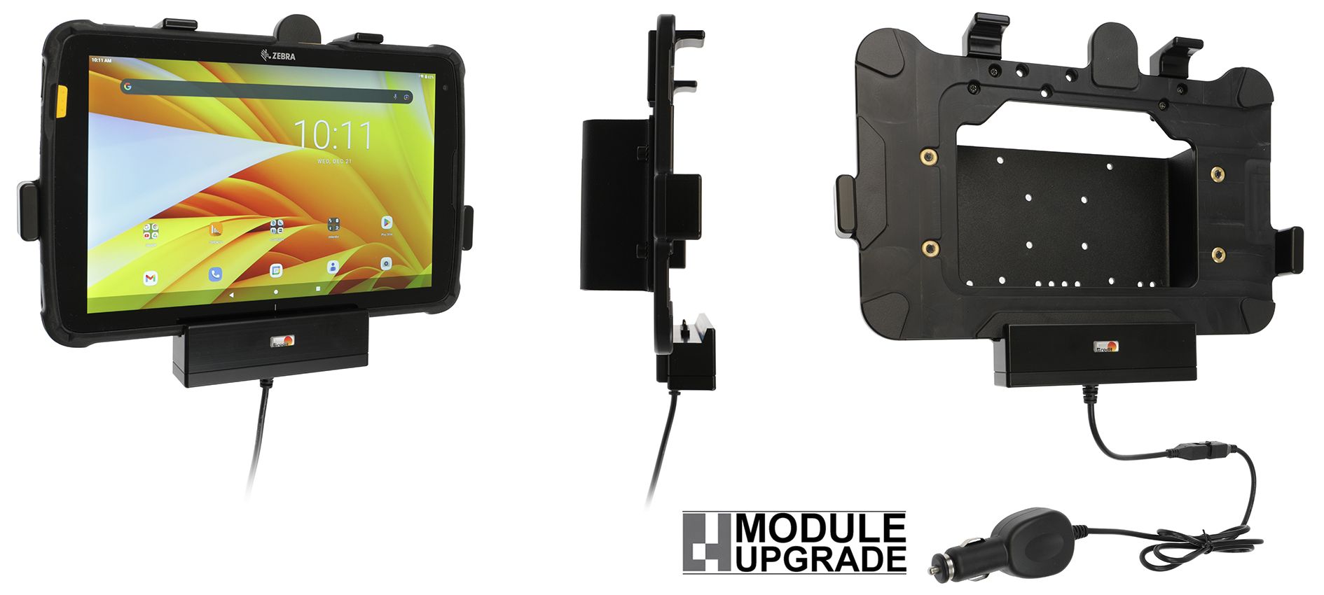 Brodit MUC Zebra ET40/ET45 10" vesa/boot/cig.plug