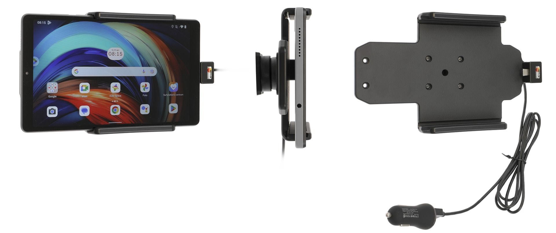 Brodit Active holder Lenovo Tab M8 4th Gen USB sig.plug