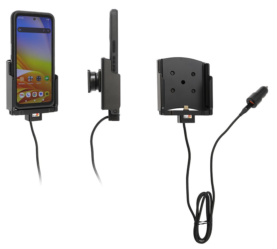 Brodit Active holder Zebra EM45 with boot USB cig.plug