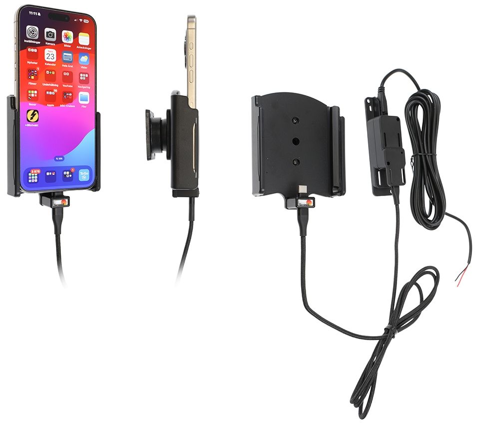 Brodit fixed installation holder Apple iPhone 15 Pro Max