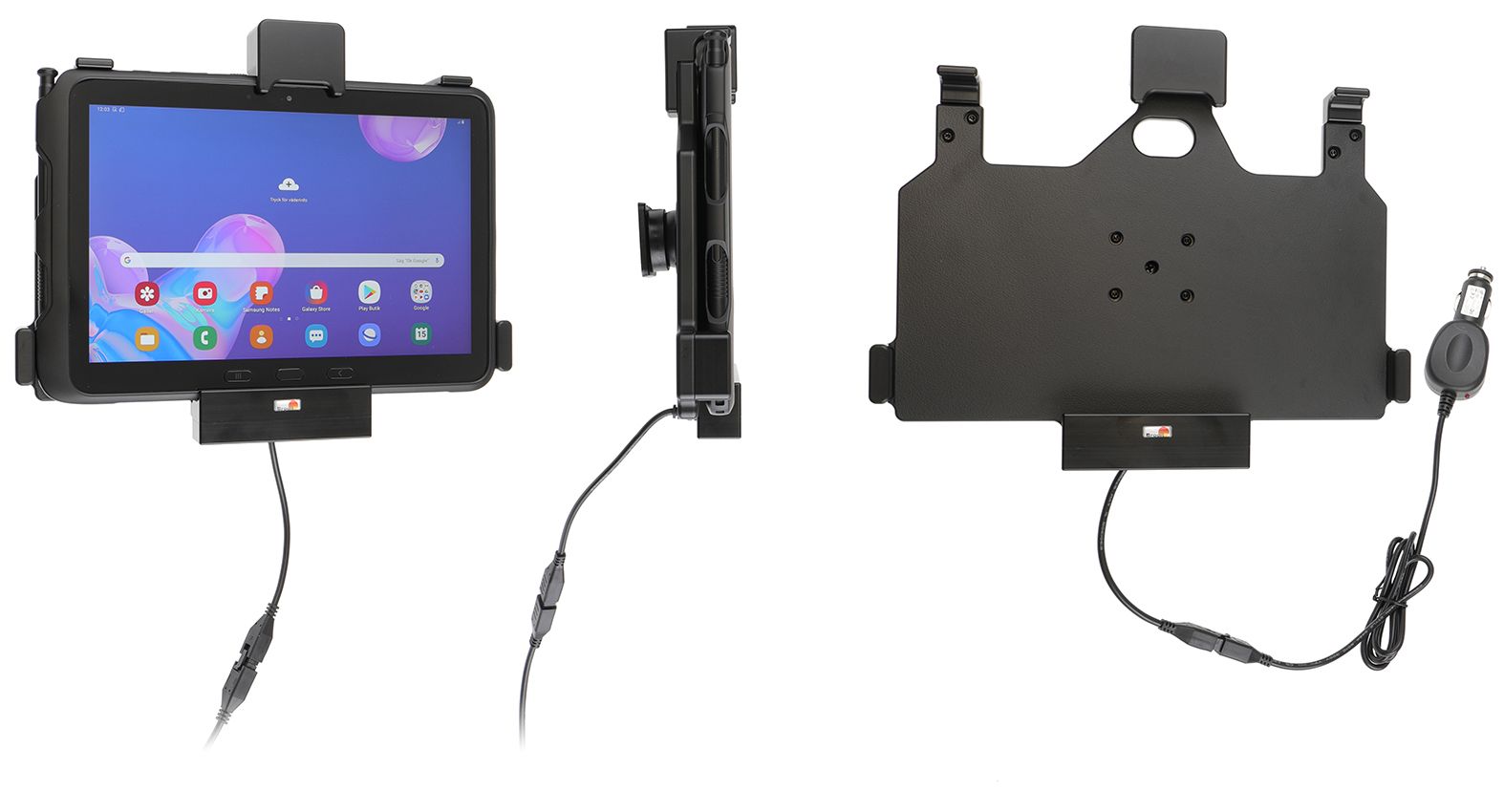 Brodit Active holder Samsung Tab Active P(lock)sig.plug-pogo