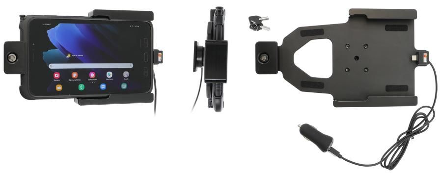 Brodit AH Samsung Tab Active 2/3 USB cig.plug lock