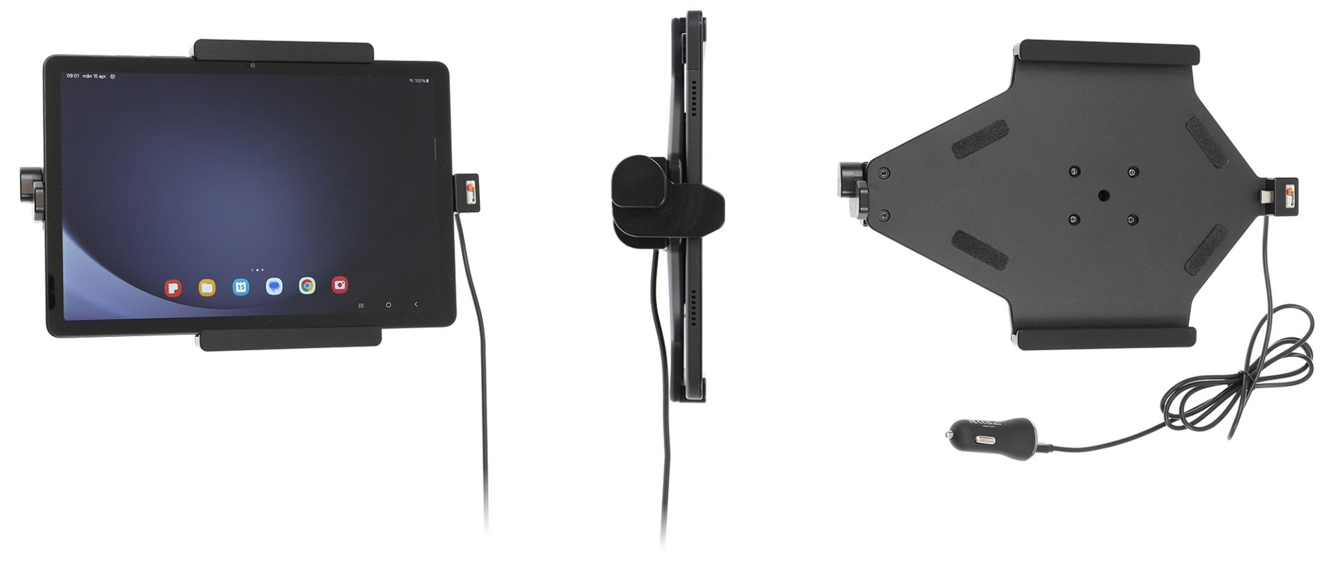 Brodit Active holder Samsung Tab A9+/A11+ cig.plug(ball-lock